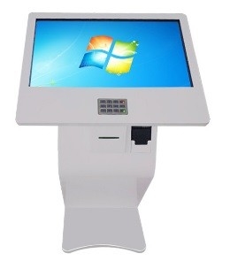 Tamanho branco 47&quot; do monitor da tabela do computador do tela táctil forma ostentoso