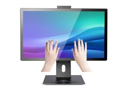 2,5&quot; monitor branco do écran sensível do computador de secretária de Siver do PC duplo do painel de toque de HD Android