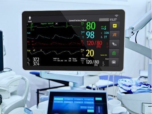 O computador médico do tela táctil de 178 graus apaga rapidamente a boa dissipação de calor