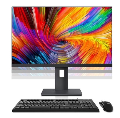 I5-10500 o monitor do computador de secretária do processador central AIO com 178 desverdece ângulo visual largo