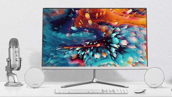 PC fixado na parede 178º do tela táctil de AIO (L/R) 178º (U/D) ângulo visual 512GB HD 16G RAM