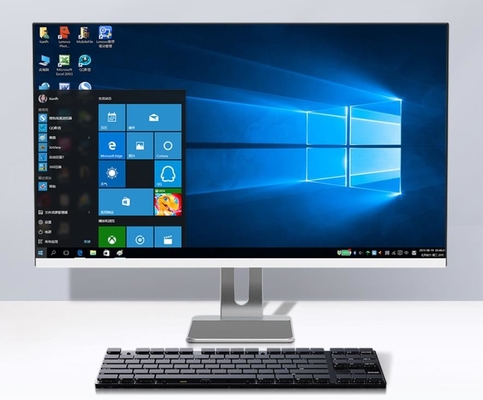 Cartão gráfico independente de 22 polegadas todo em um PC tela sensível ao toque com câmera opcional