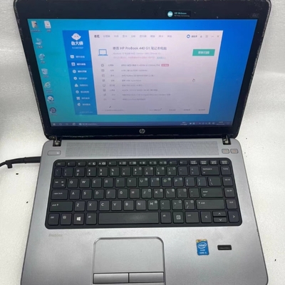 HP Core I5 4Gen 4G 128G SSD 14 &quot; Laptops de segunda mão 440G1 1366X768 Cartão Gráfico Integrado