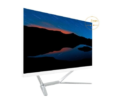 23.8inch AIO Touch Screen PC I3 I5 I7 CPU 1920x1080P Ângulo de tela ajustável de 90o