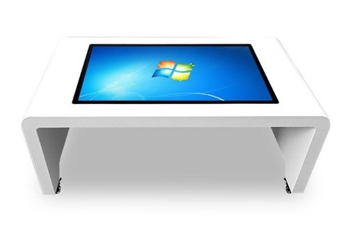 tabela interativa 1920*1080P do tela táctil 55Inch com armário de aço