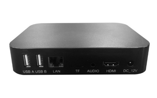 RAM 4GB HDMI Media Player para a saída da tevê 4K controla o programa 105*115*30mm