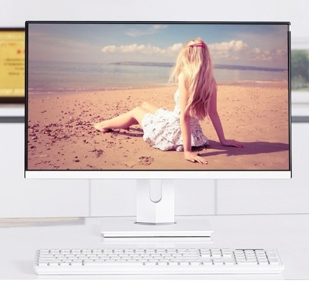 21,5 PC todo do alto-falante estéreo do PC do tela táctil da polegada AIO em um écran sensível I5