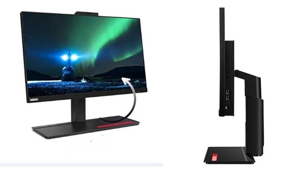 256GB SSD + 1TB SATA HDD AIO Touch Screen PC Estéreo Espectador Touch Screen All In One