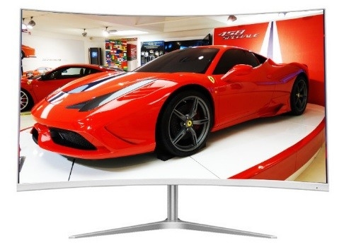 Tevê curvada do LCD Smart da finalidade da tevê 4K do contraste tela panorâmico dinâmico multi