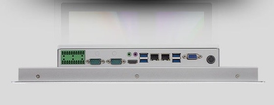 Força 30G da indução industrial toda em um branco da prata do tela táctil do PC