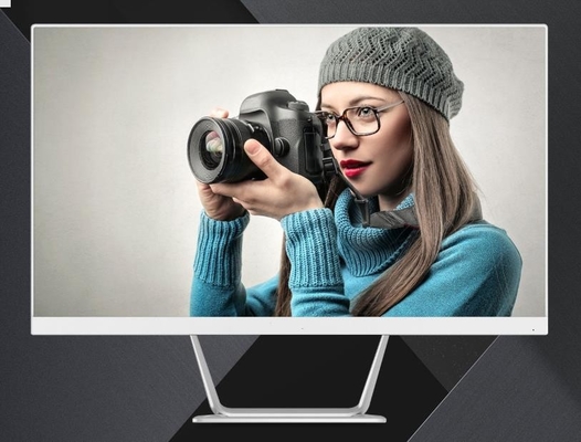 Computador de secretária fino 23,8&quot; do monitor AIO SSD 2,5&quot; do apoio M.2 HD normal Msata HD 1920x1080