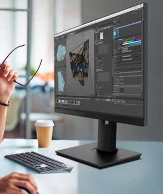 Ângulo visual largo todo em um processador central do monitor 16G RAM I5-10500 do computador