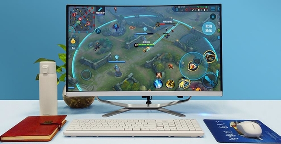 24&quot;/27&quot; tudo em um computador de secretária 250nits 178º (L/R) 178º (U/D) ângulo visual