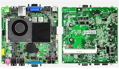 120x120mm Mini PC Motherboard Intel 1037U 2 Core 1 X HDMI Interface 1 X Conexão VGA