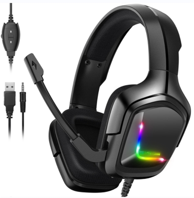 20Hz-20000Hz Frequência Computador Fone de ouvido de jogo PC Fone de ouvido de jogo com microfone
