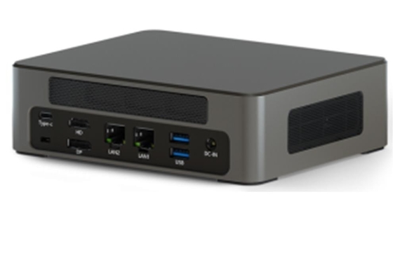 Black/Silver 256GB SSD Mini PC Com Dual OS (Windows 10/11 ou Android) I7-10th